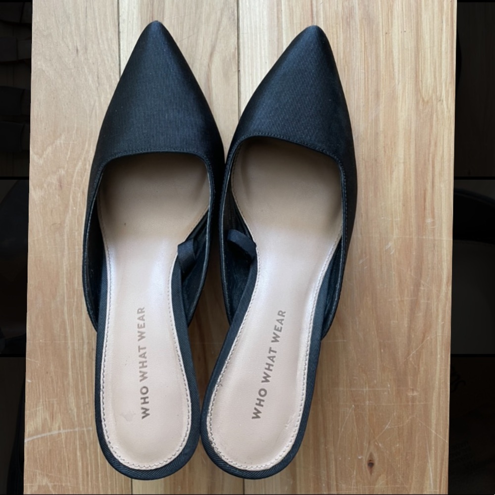 Black heels